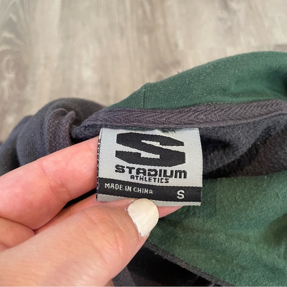 Michigan State Spartans Stadium Athletics Pullover Hoodie Sweatshirt Size Small - Picture 2 of 7
